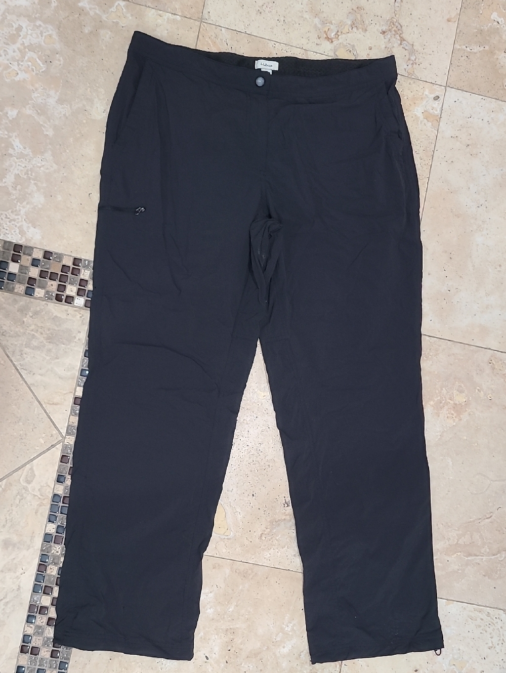 L.L. Bean Black Women's Cargo Pants